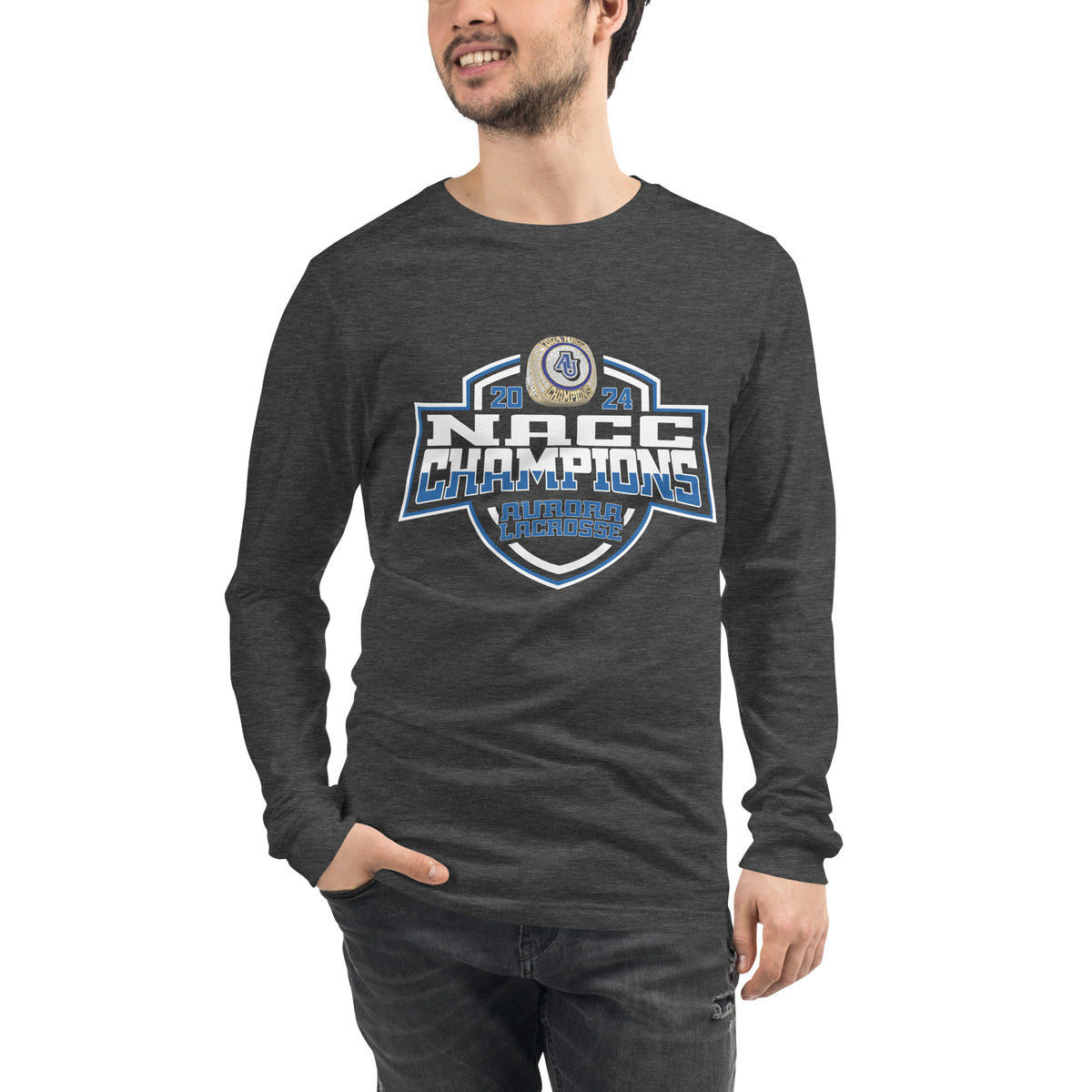Aurora University Lacrosse -Men's 2024 Unisex Long Sleeve Tee