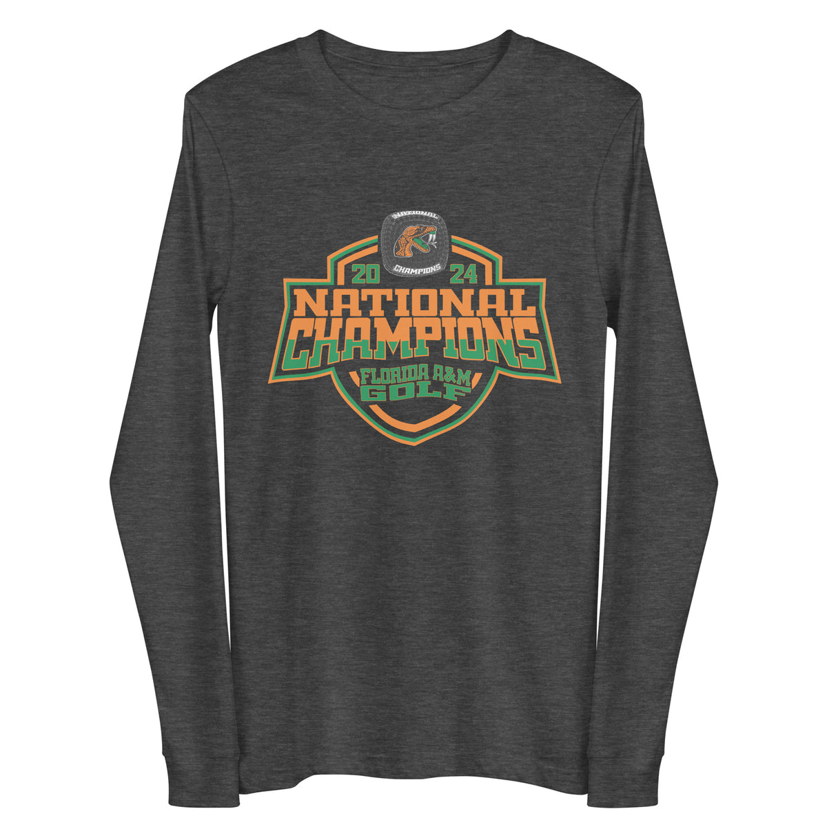 Florida A&amp;M University Golf -Men's 2024 Unisex Long Sleeve Tee