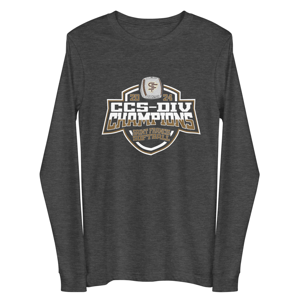 Saint Francis High School Softball - Women's 2024 Unisex Long Sleeve Tee