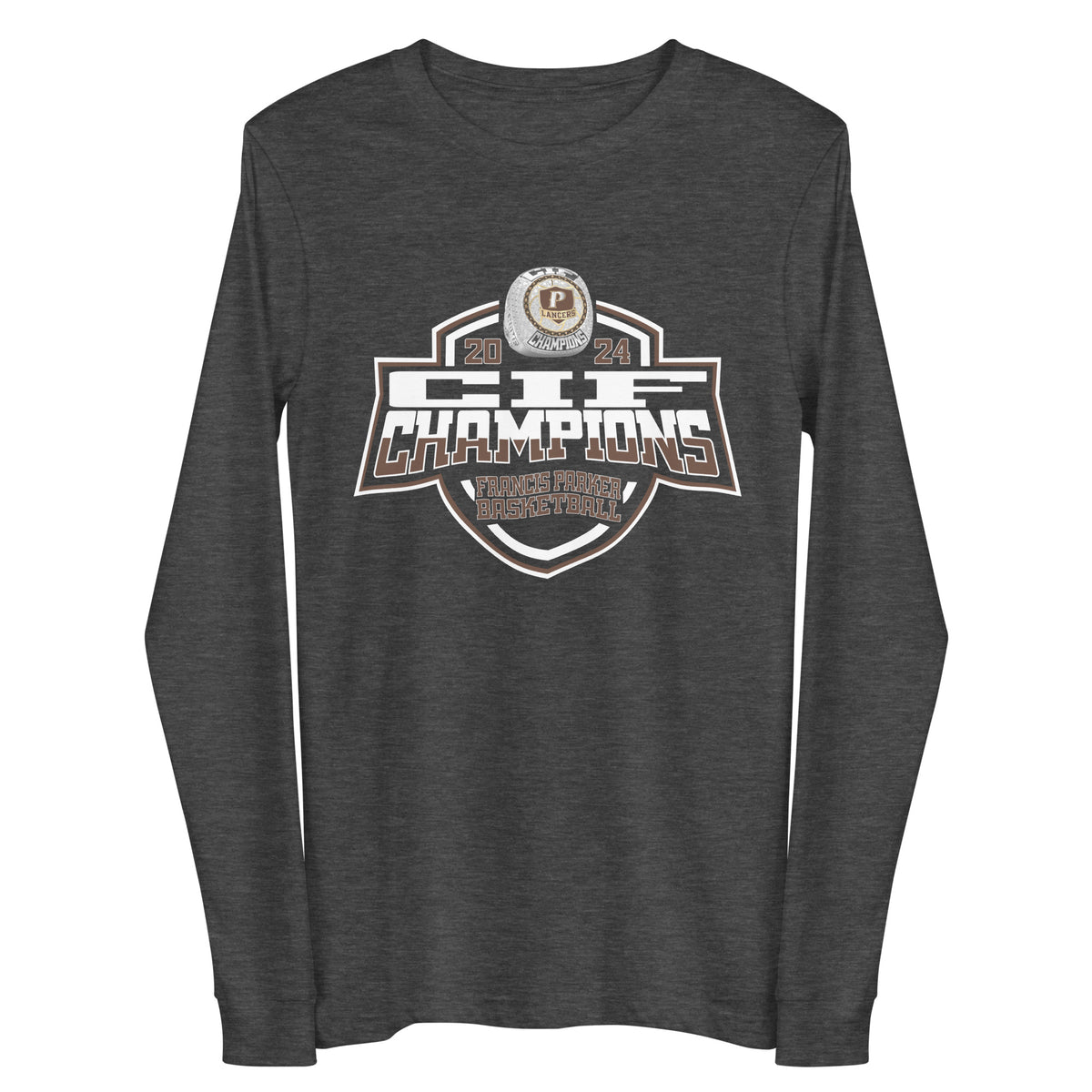 Francis Parker High School Basketball -Women's 2024 Unisex Long Sleeve Tee