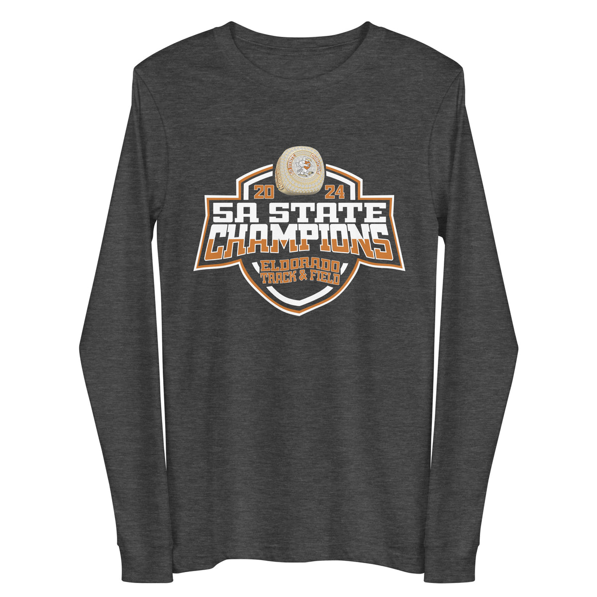 Eldorado High School Track &amp; Field -Coed 2024 Unisex Long Sleeve Tee