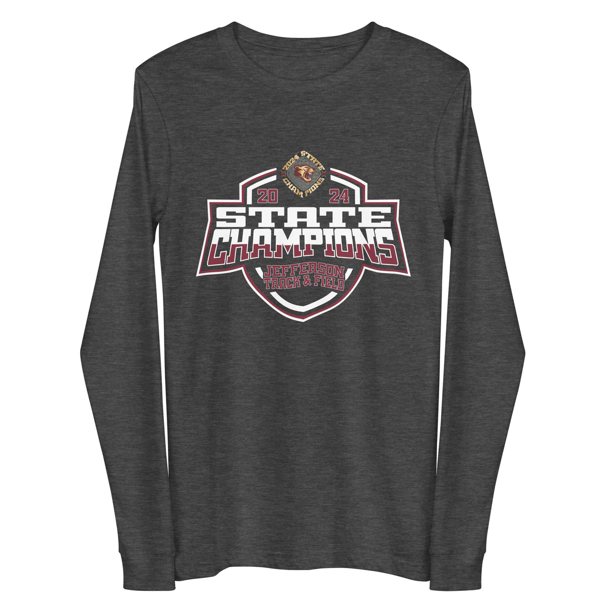 Jefferson High School Track &amp; Field -Women's 2024 Unisex Long Sleeve Tee