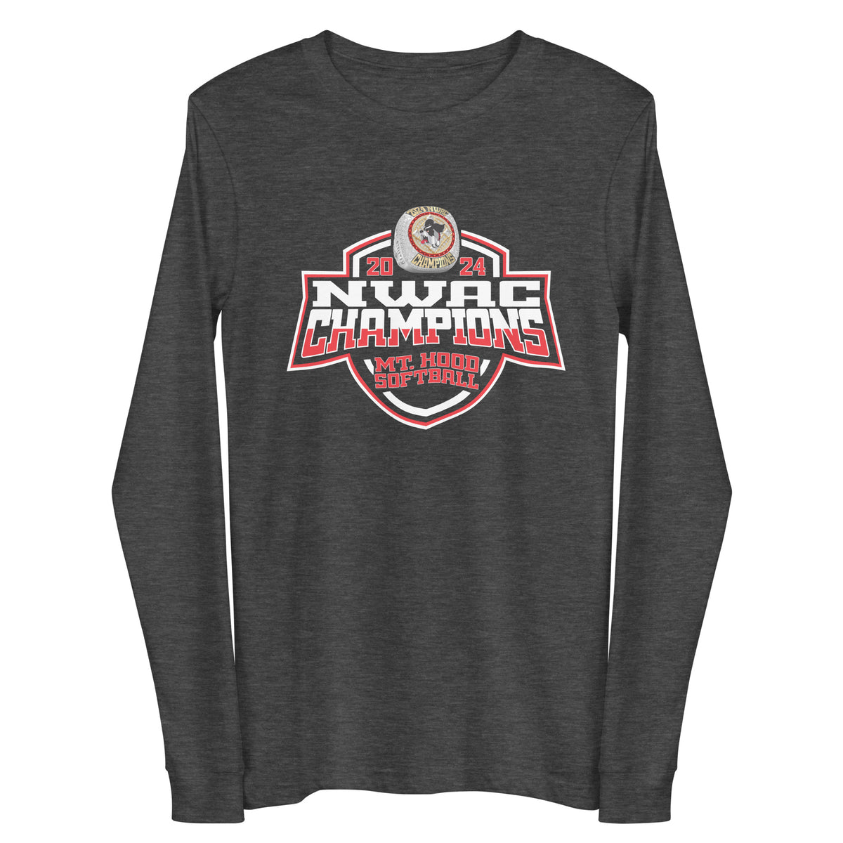 Mount Hood Community College Softball - Women's 2024 Unisex Long Sleeve Tee