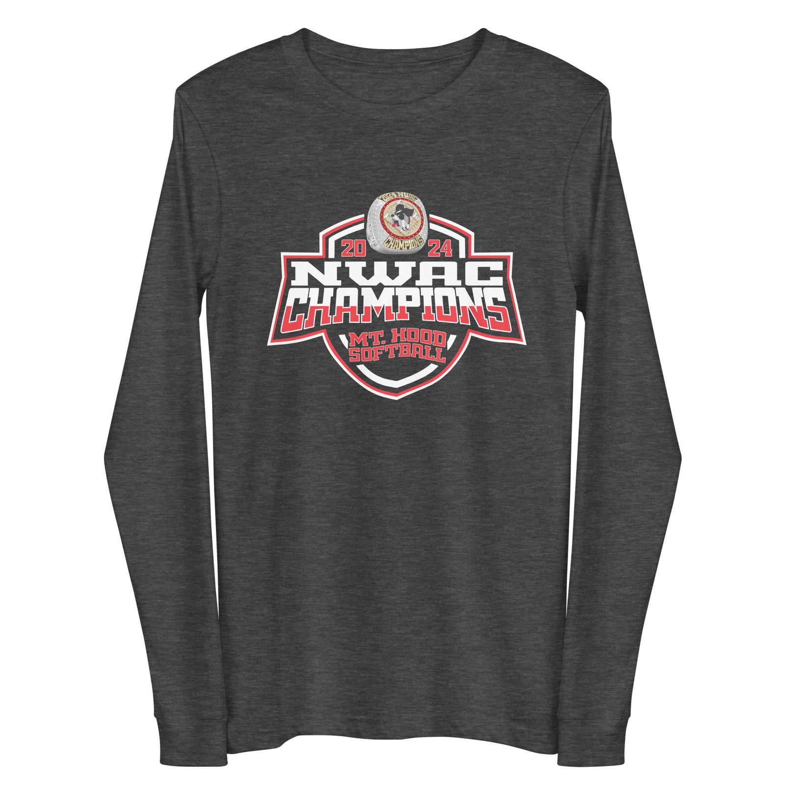 Mount Hood Community College Softball - Women's 2024 Unisex Long Sleeve Tee