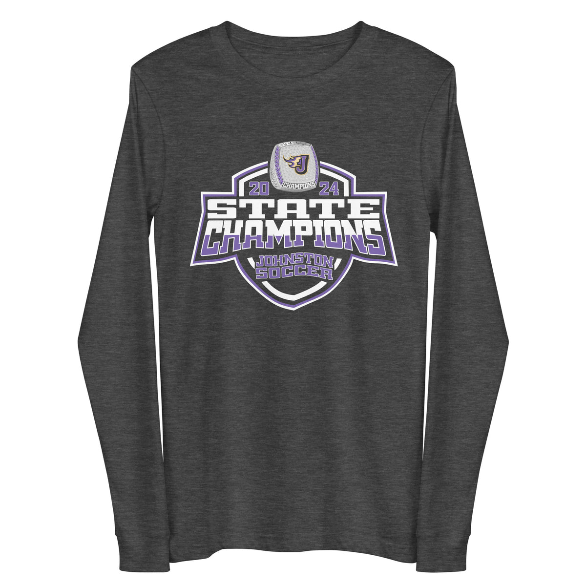 Johnston High School Soccer -Men's 2024 Unisex Long Sleeve Tee