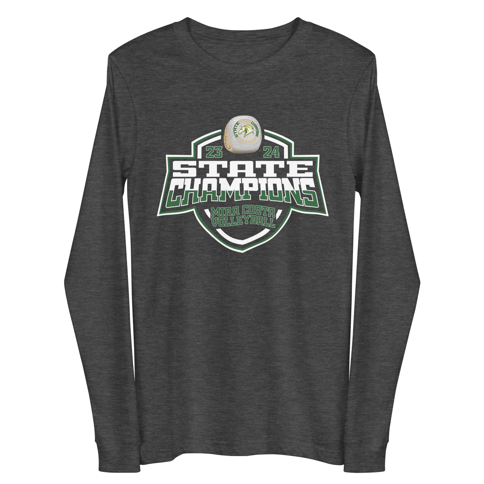 Mira Costa High School Volleyball -Women's 2024 Unisex Long Sleeve Tee