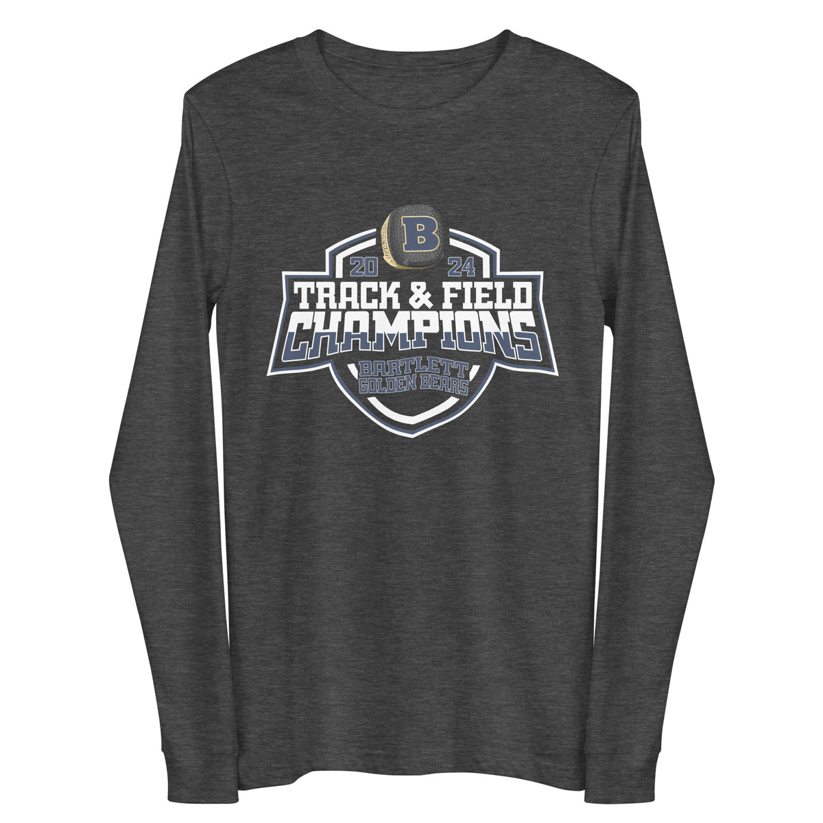 Bartlett High School Track &amp; Field -Men's 2024 Unisex Long Sleeve Tee