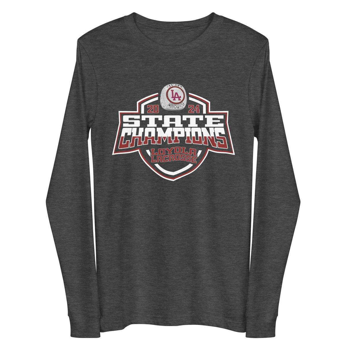 Loyola Academy Lacrosse -Women's 2024 Unisex Long Sleeve Tee