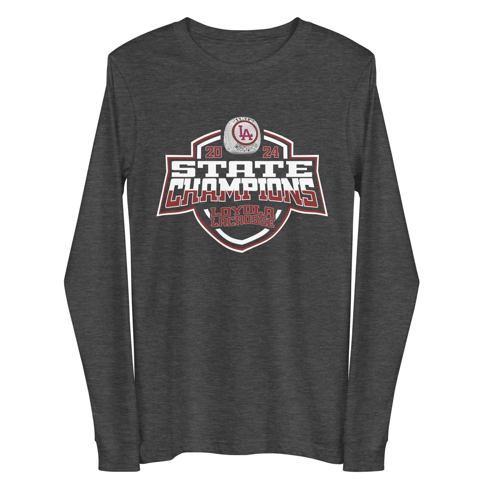 Loyola Academy Lacrosse -Women's 2024 Unisex Long Sleeve Tee
