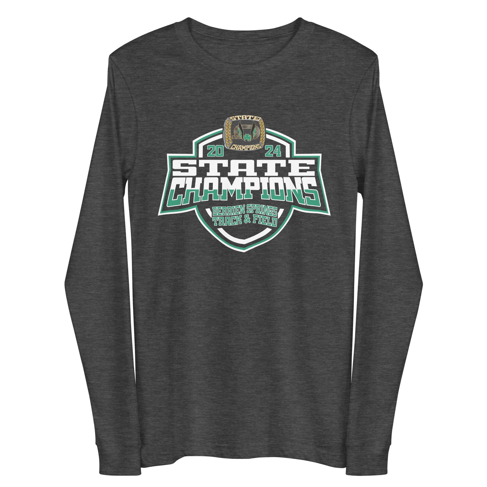 Berrien Springs High School Track & Field -Men's 2024 Unisex Long Sleeve Tee