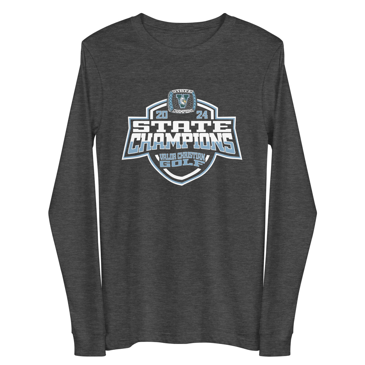 Valor Christian High School Golf -Women's 2024 Unisex Long Sleeve Tee