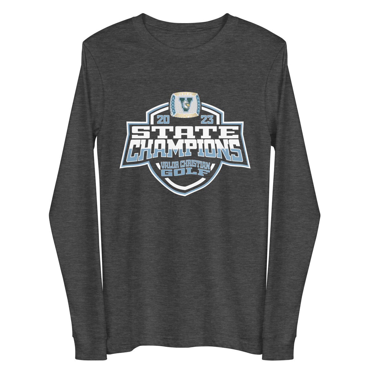 Valor Christian High School Golf -Women's 2023 Unisex Long Sleeve Tee