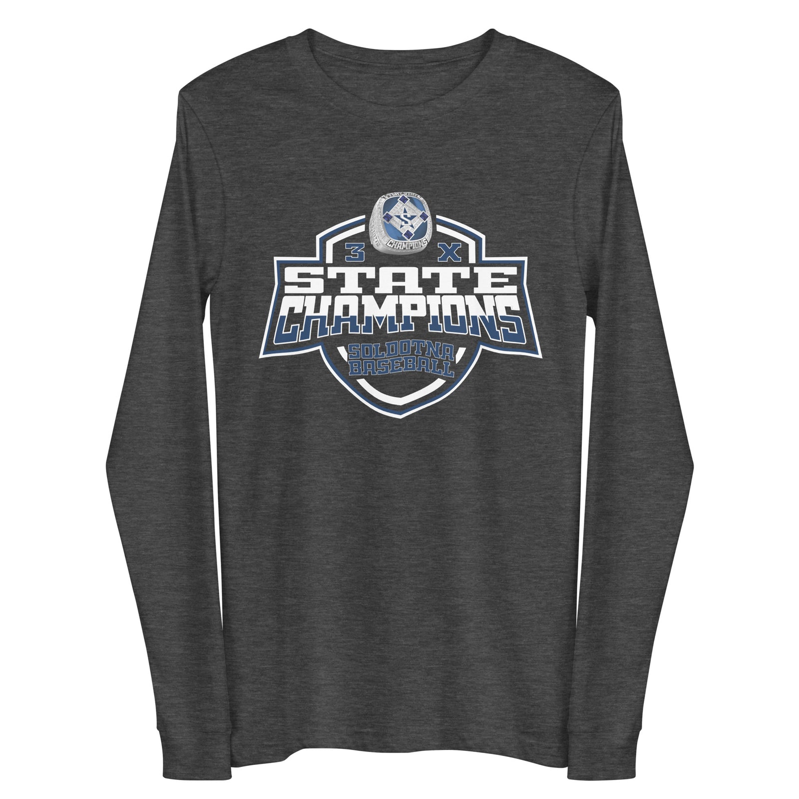 Soldotna High School Baseball 2024 Unisex Long Sleeve Tee