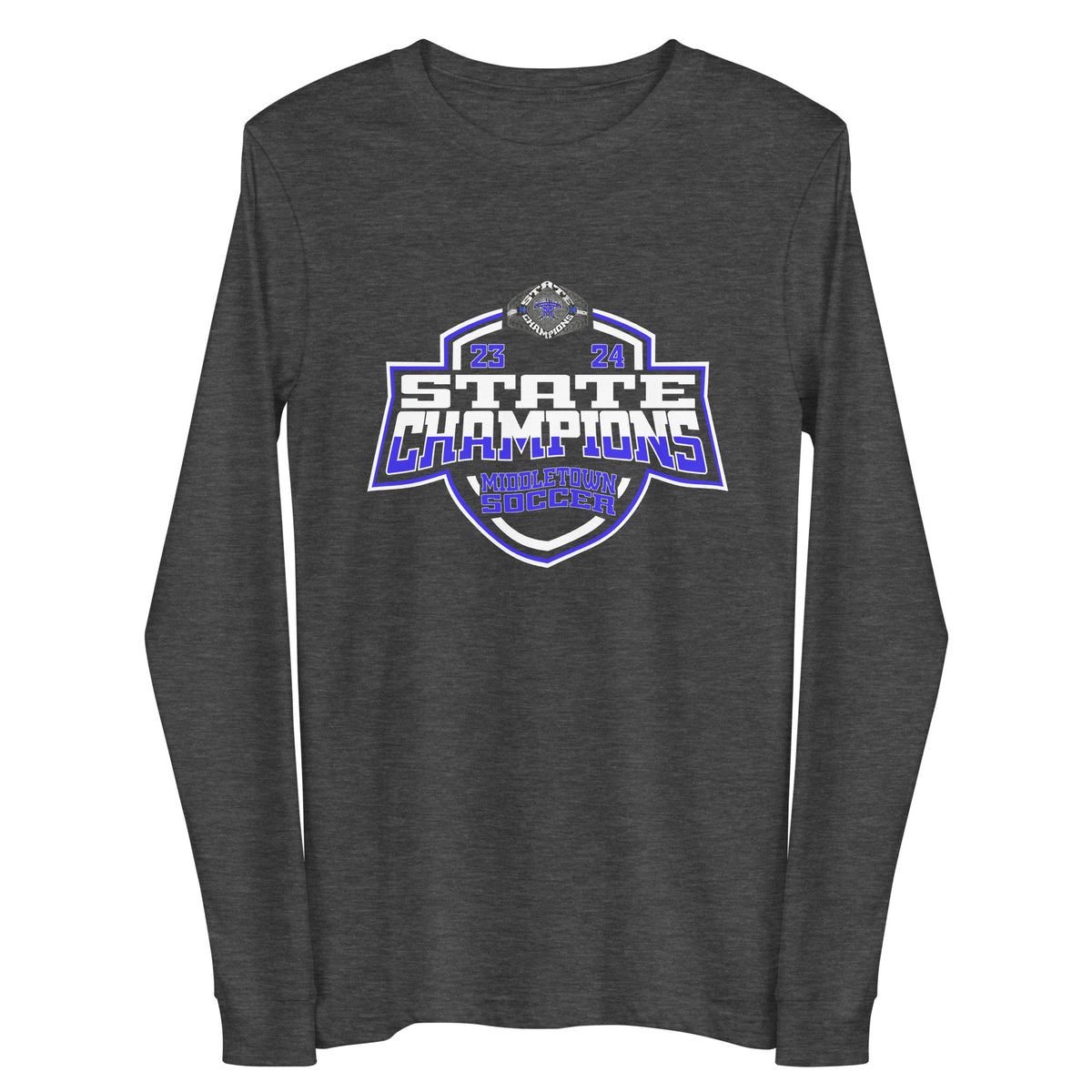 Middletown High School Soccer -Women's 2024 Unisex Long Sleeve Tee