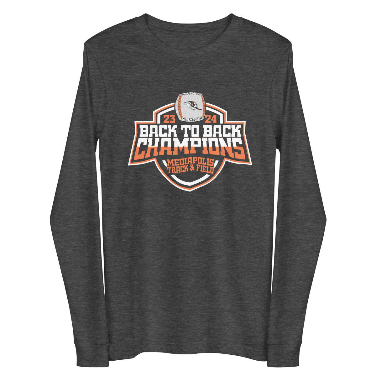 Mediapolis High School Track &amp; Field -Men's 2024 Unisex Long Sleeve Tee