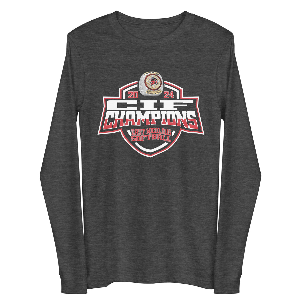 East Nicolaus High School Softball - Women's 2024 Unisex Long Sleeve Tee