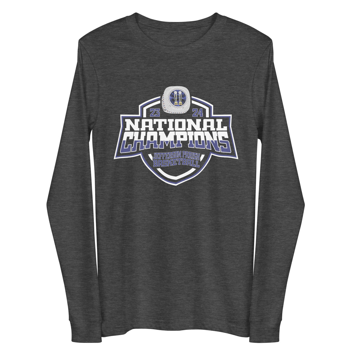 Jefferson Parish Basketball -Men's 2024 Unisex Long Sleeve Tee