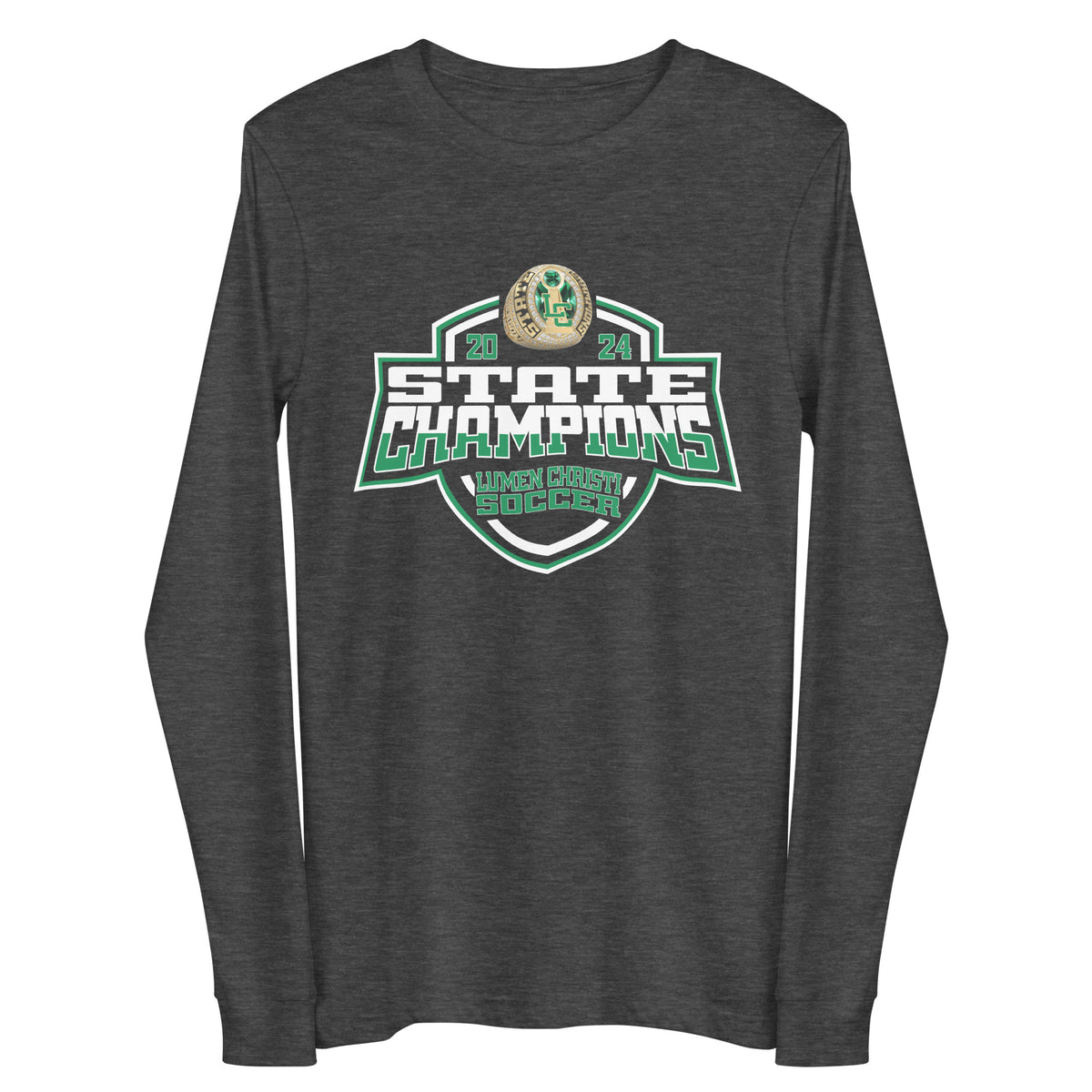 Lumen Christi Catholic School (High School) Soccer -Women's 2024 Unisex Long Sleeve Tee
