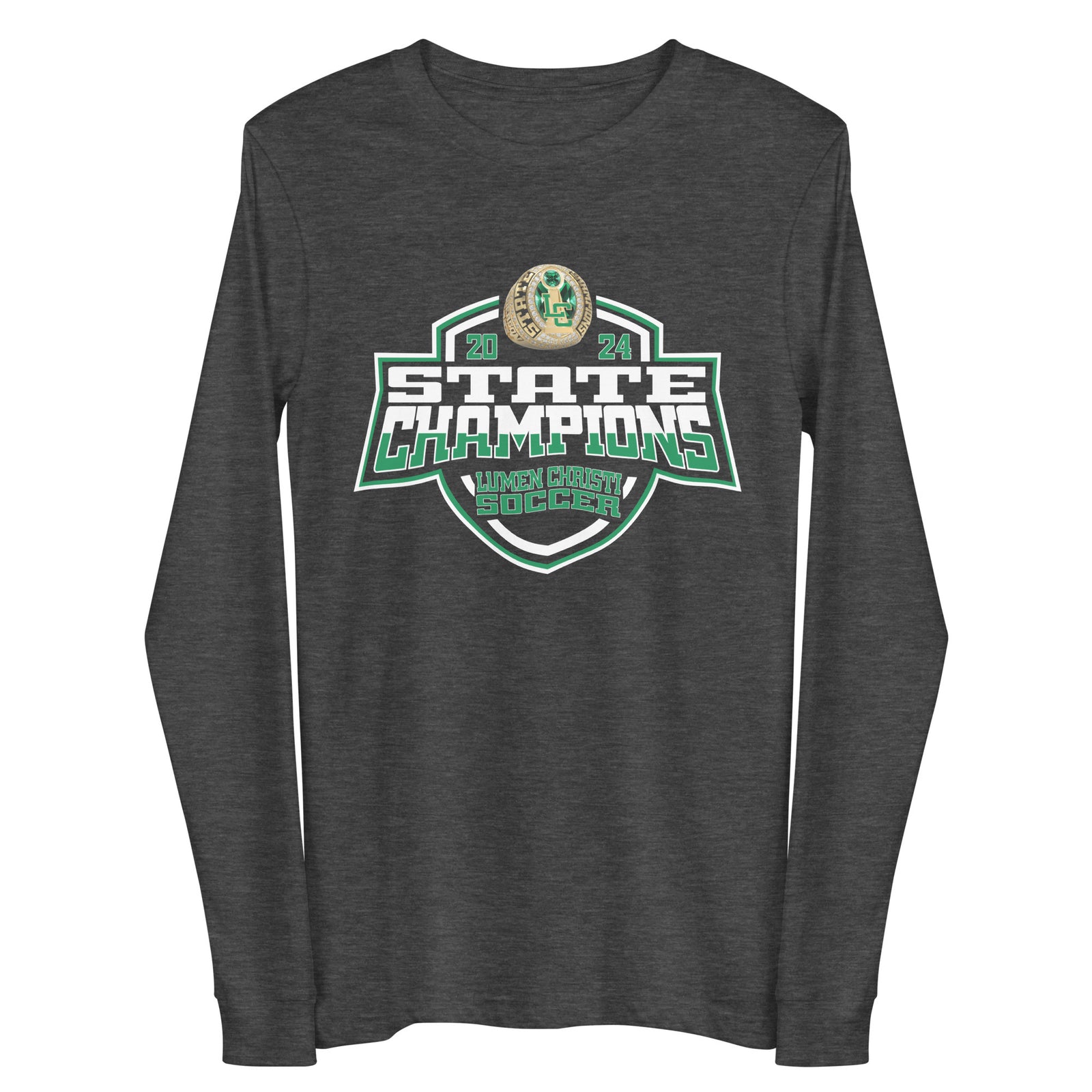 Lumen Christi Catholic School (High School) Soccer -Women's 2024 Unisex Long Sleeve Tee