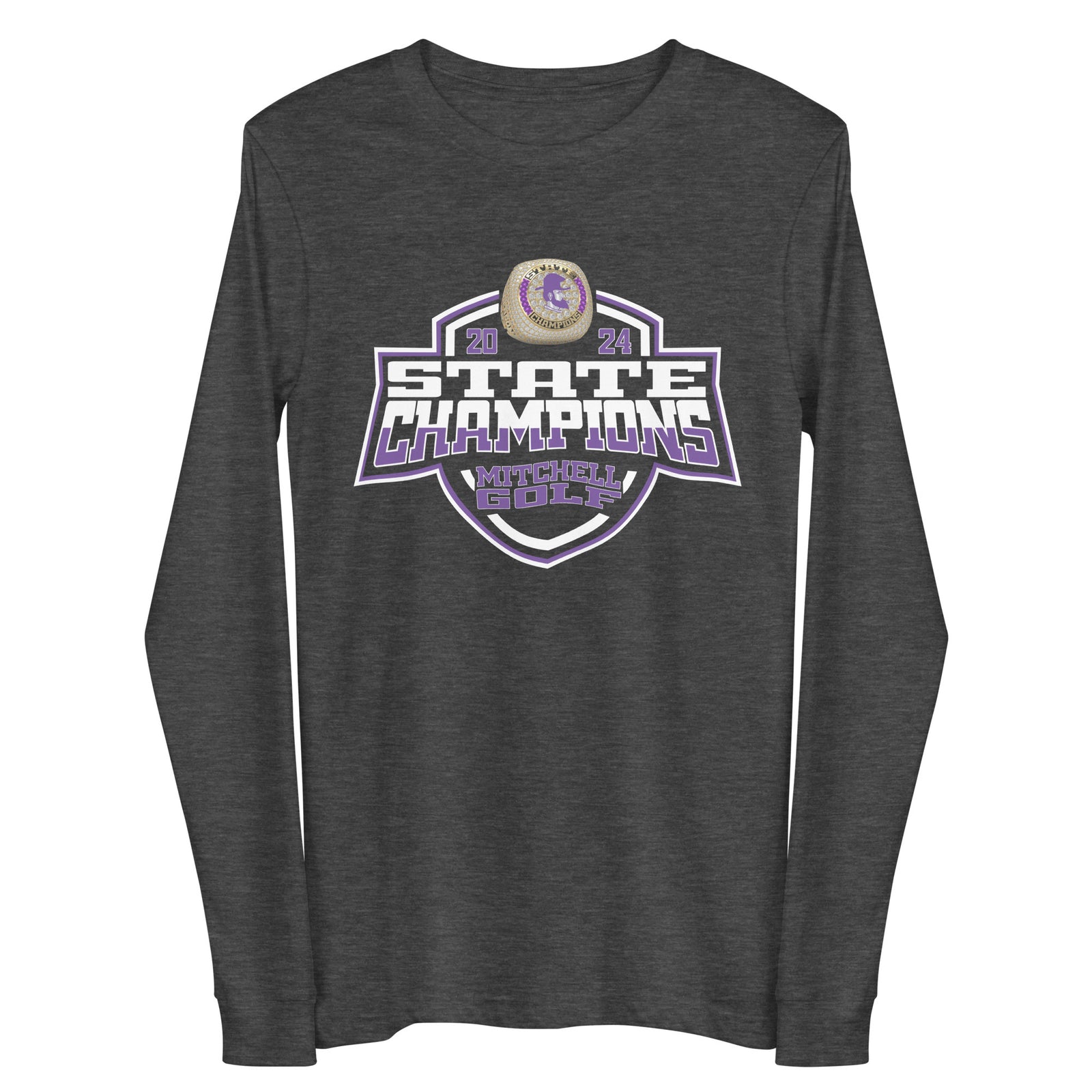 Mitchell High School Golf -Men's 2024 Unisex Long Sleeve Tee