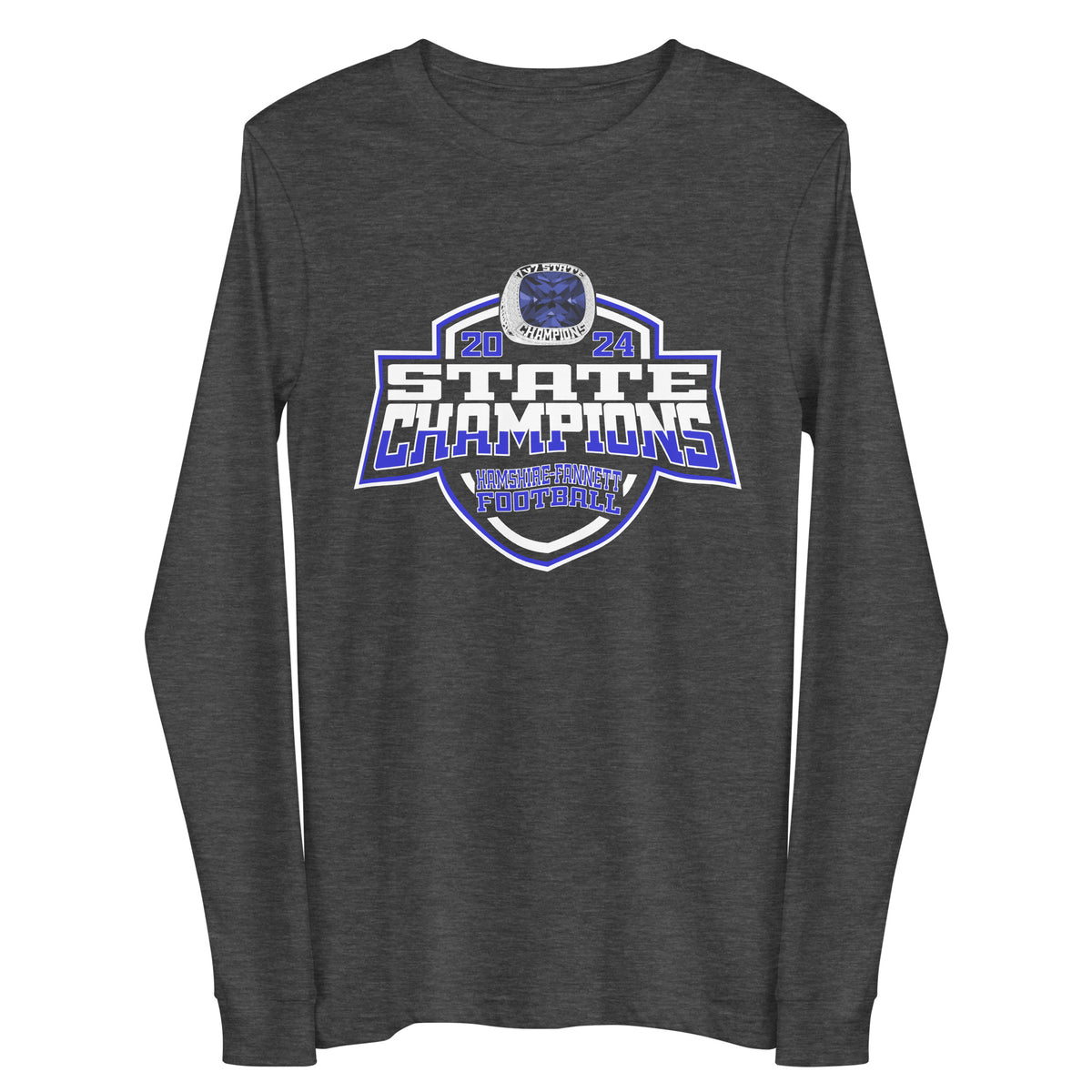 Hamshire-Fannett High School Football 2024 Unisex Long Sleeve Tee