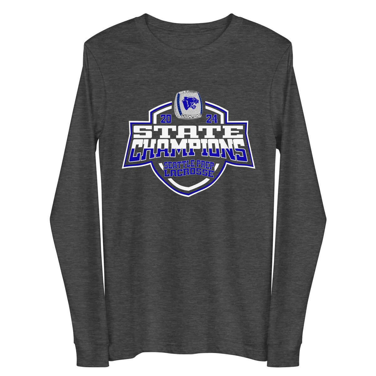 Seattle Preparatory School Lacrosse -Men's 2024 Unisex Long Sleeve Tee