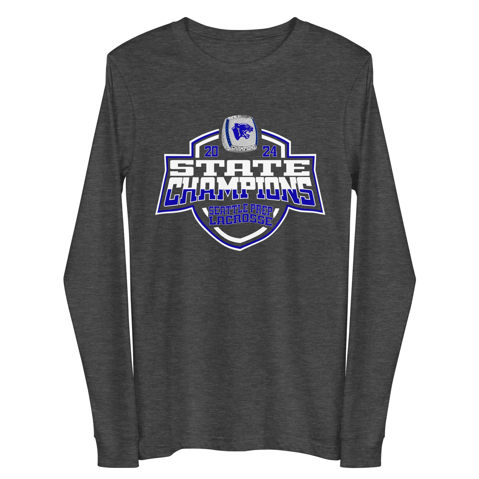 Seattle Preparatory School Lacrosse -Men's 2024 Unisex Long Sleeve Tee