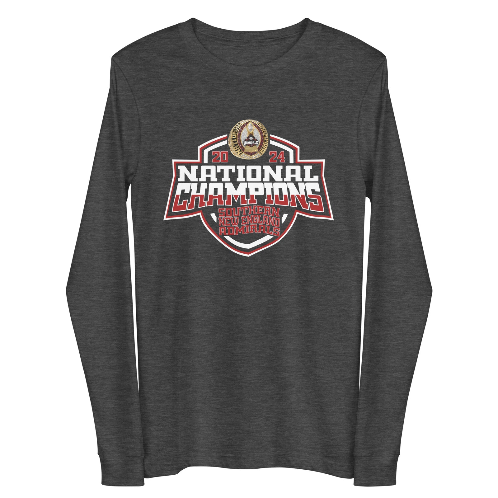 Southern New England Admirals Football 2023 Unisex Long Sleeve Tee