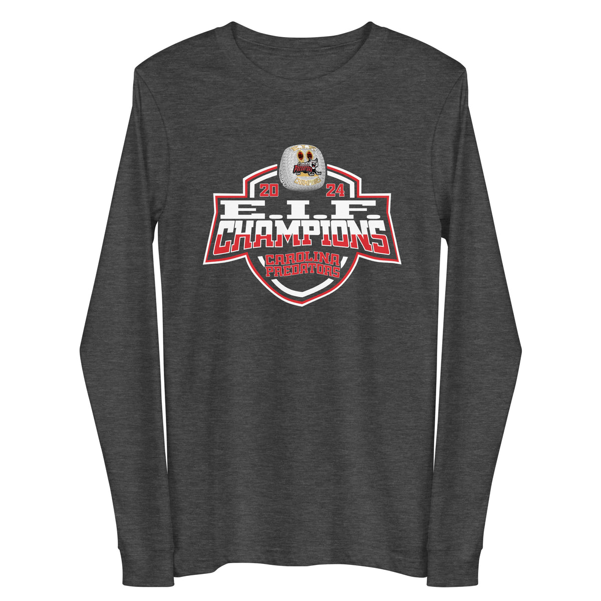Carolina Predators Football 2024 Unisex Long Sleeve Tee