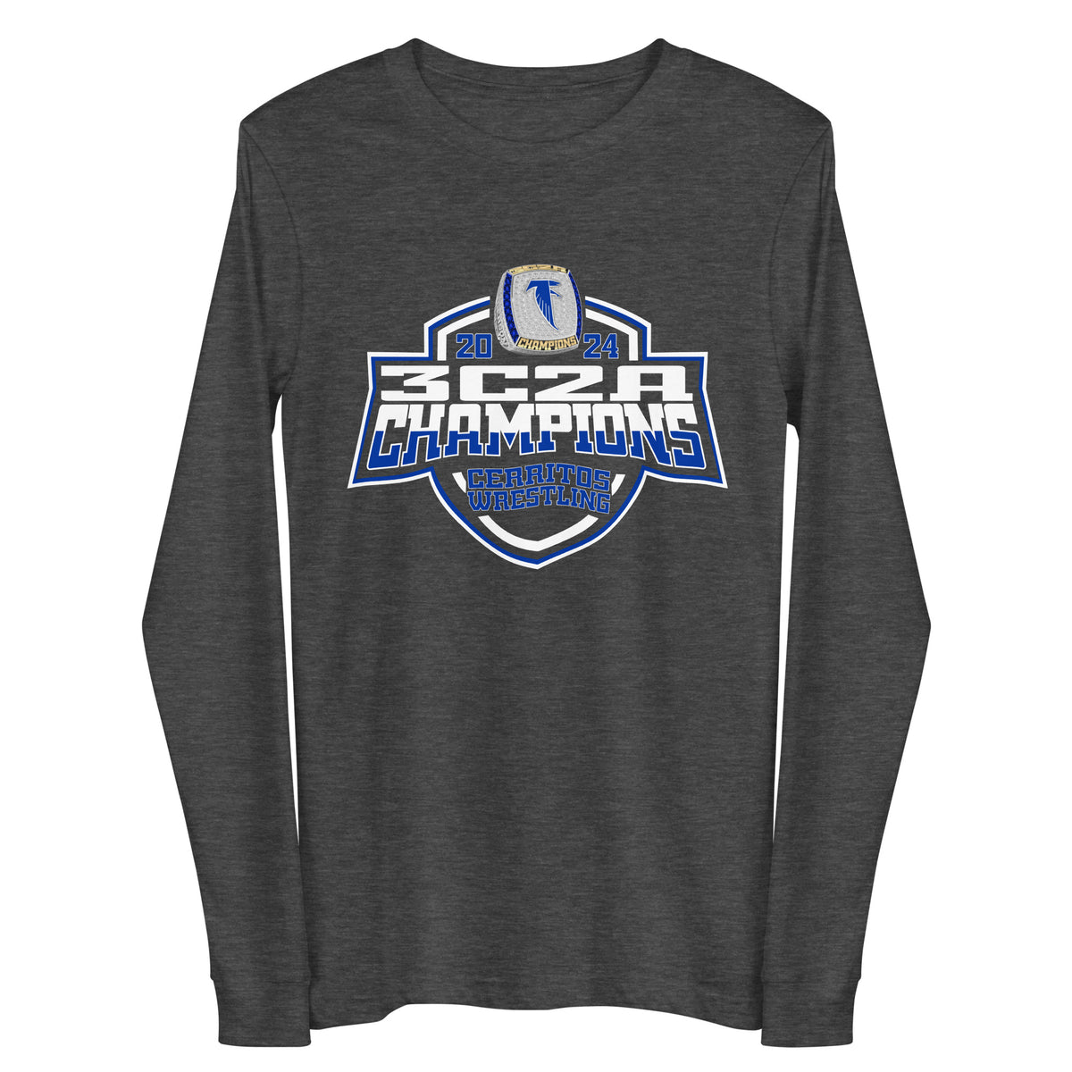Cerritos Community College Wrestling - Women's 2024 Unisex Long Sleeve Tee