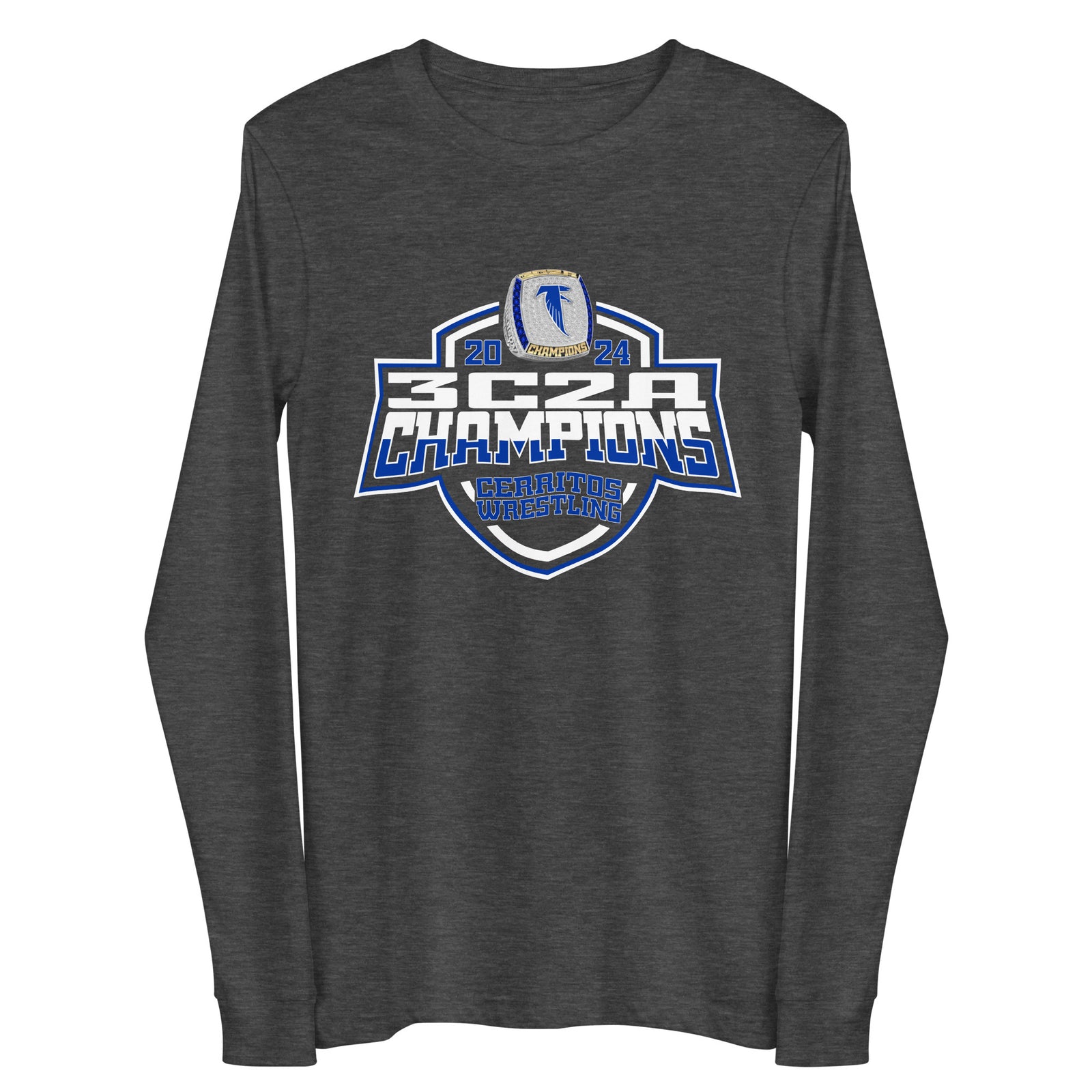 Cerritos Community College Wrestling - Women's 2024 Unisex Long Sleeve Tee
