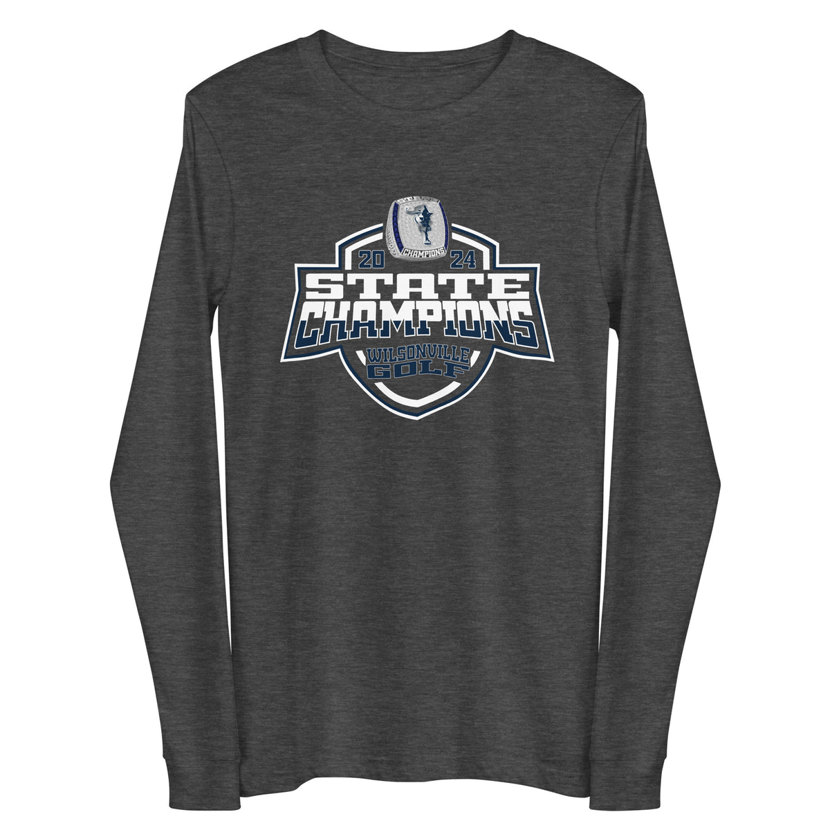 Wilsonville High School Golf -Women's 2024 Unisex Long Sleeve Tee