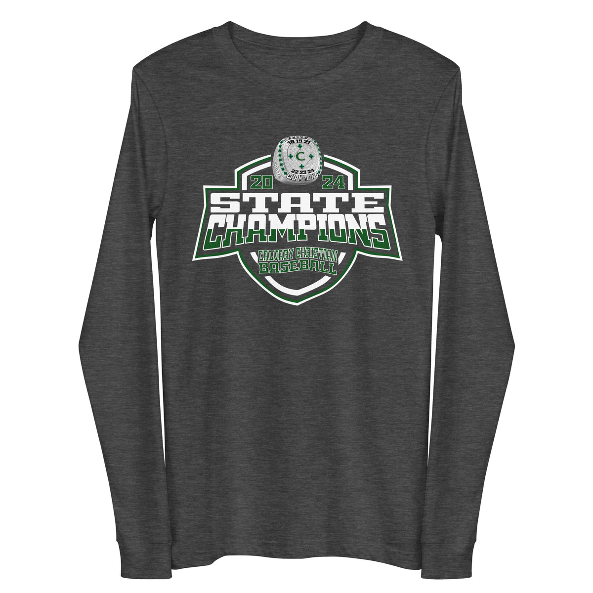 Calvary Christian High School Baseball 2024 Unisex Long Sleeve Tee