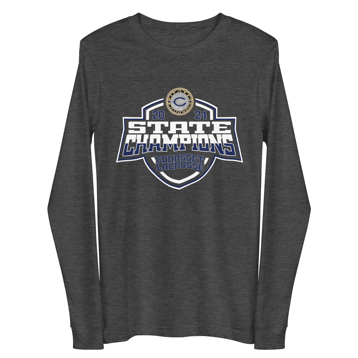 Cohasset High School Lacrosse -Women's 2024 Unisex Long Sleeve Tee