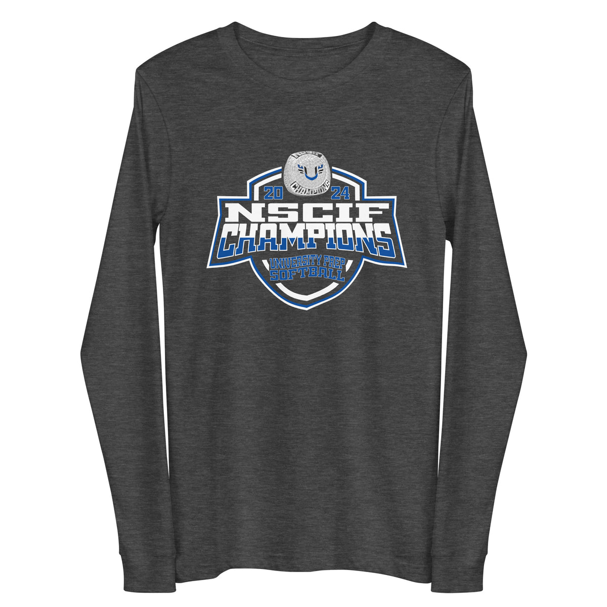 University Preparatory School Softball - Women's 2024 Unisex Long Sleeve Tee
