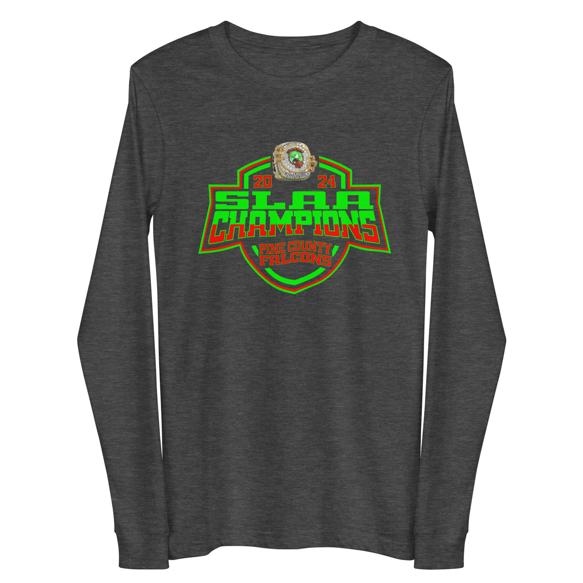 Pine County Falcons Football 2024 Unisex Long Sleeve Tee