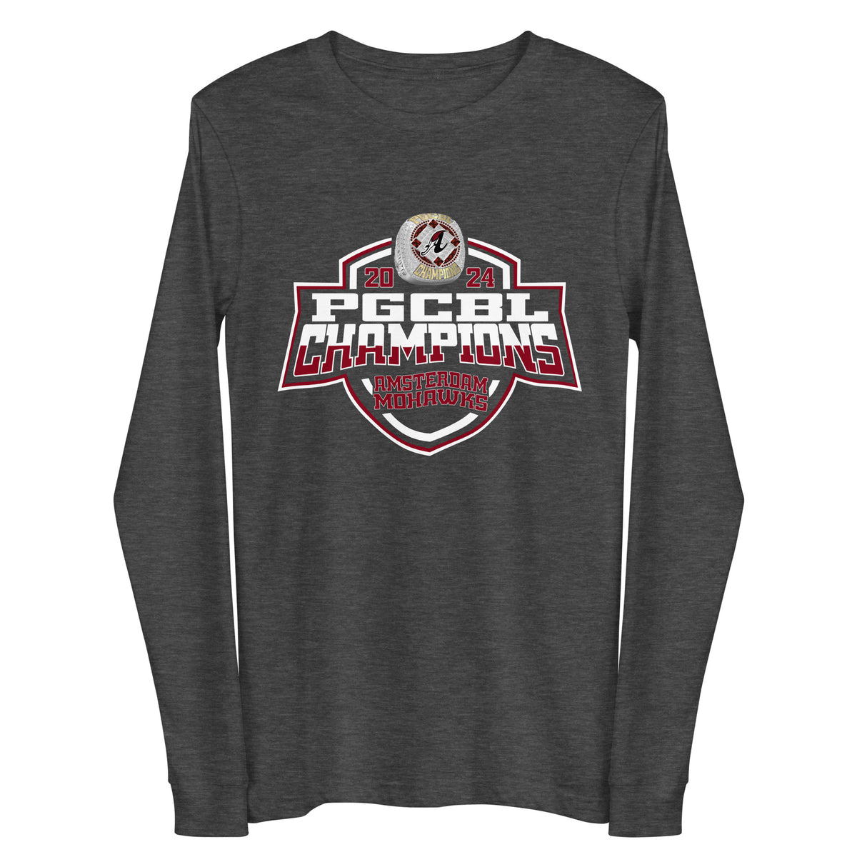 Amsterdam Mohawks Baseball2024 Unisex Long Sleeve Tee