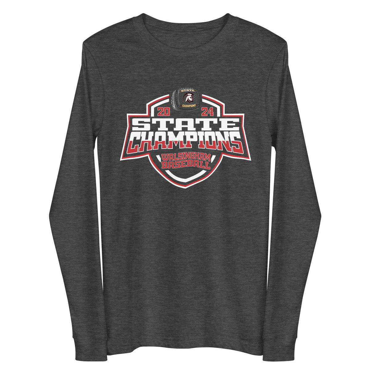 Walsingham Academy Baseball 2024 Unisex Long Sleeve Tee