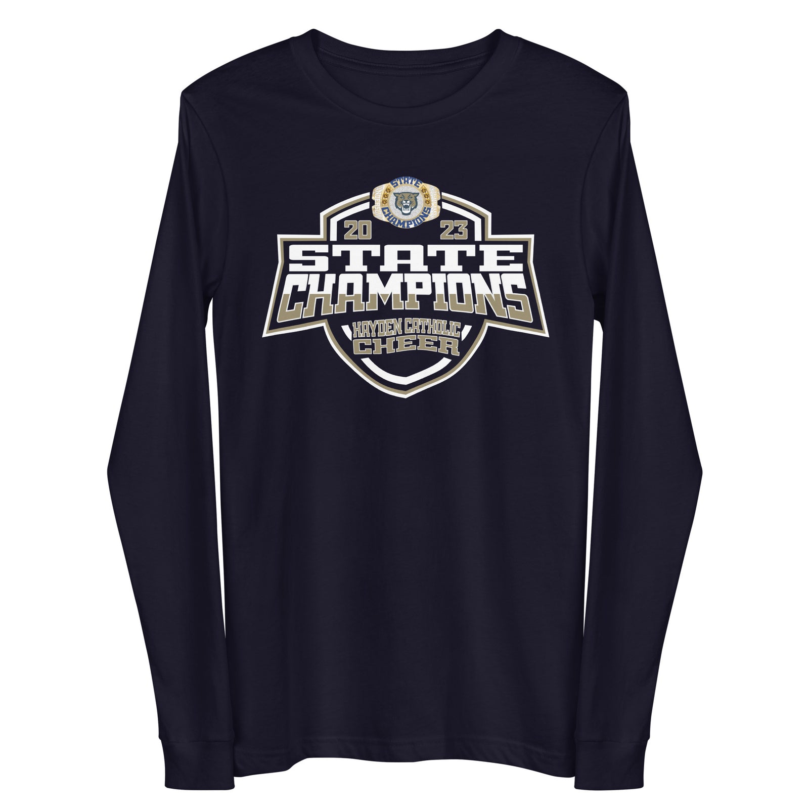 Hayden Catholic High School Cheer 2023  Unisex Long Sleeve Tee
