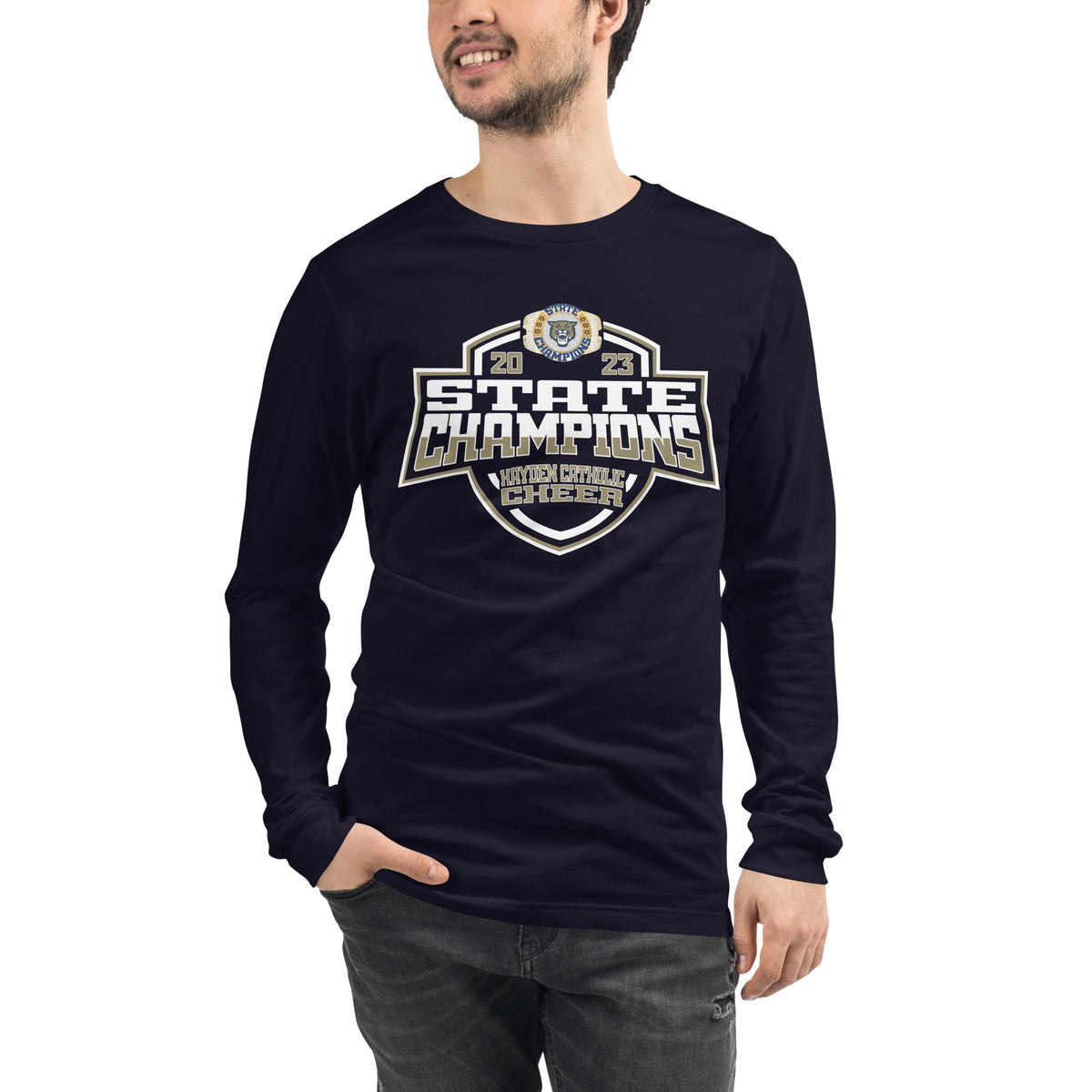 Hayden Catholic High School Cheer 2023  Unisex Long Sleeve Tee