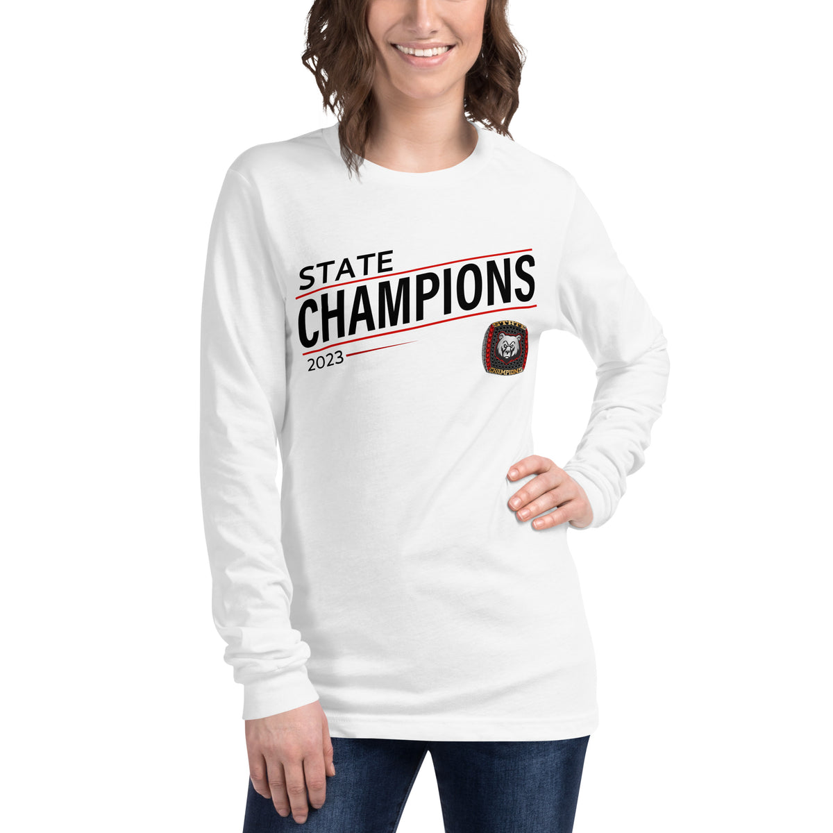 Bear River High School Lacrosse -Women's 2023 Unisex Long Sleeve Tee