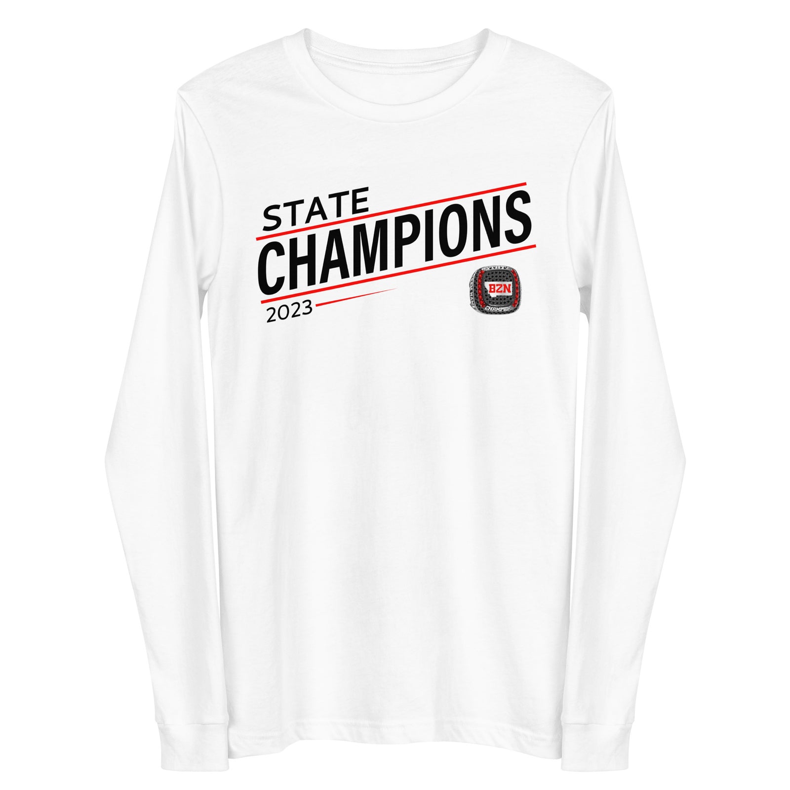Bozeman High School Lacrosse -Men's 2023 Unisex Long Sleeve Tee