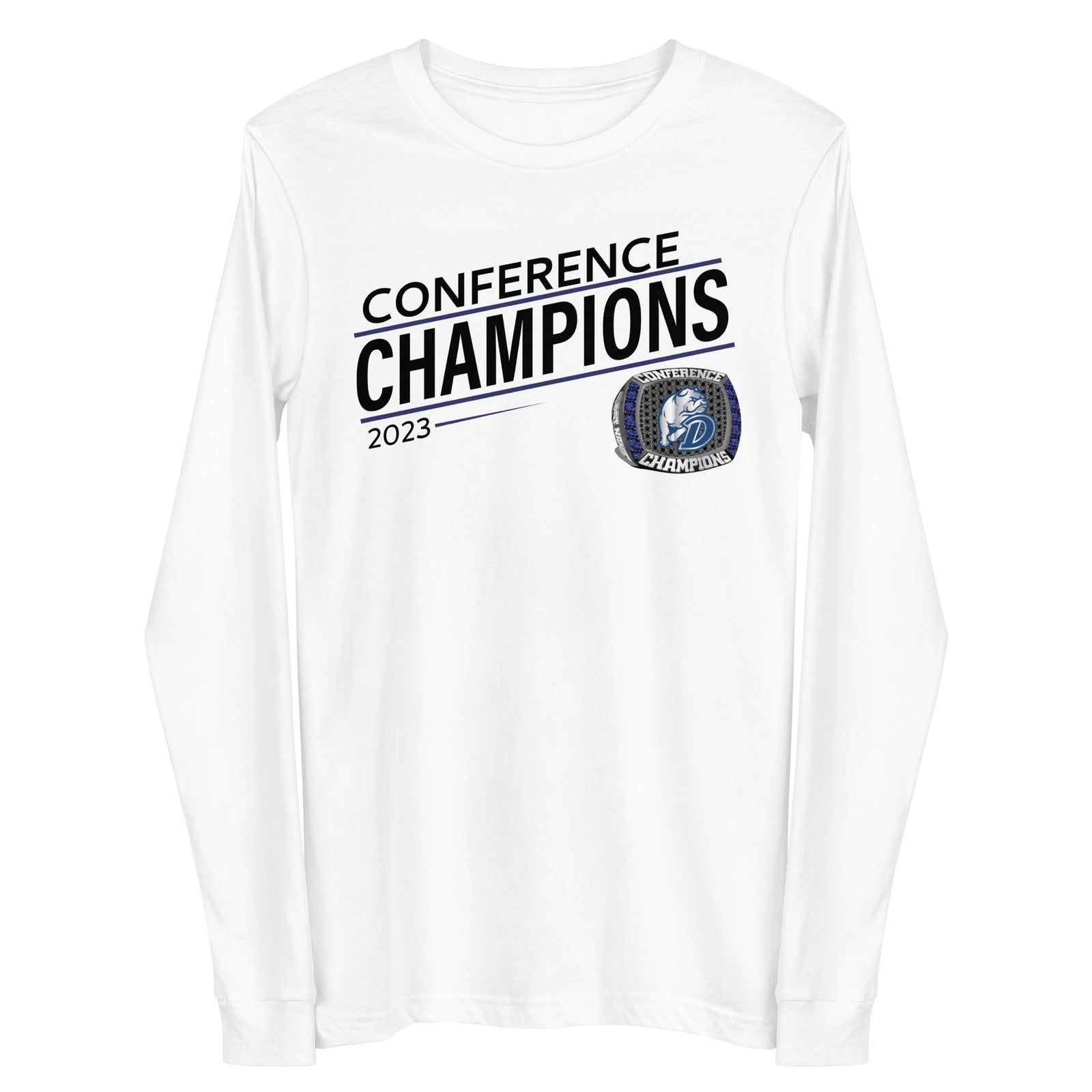 Drake University Tennis -Men's 2023 Unisex Long Sleeve Tee