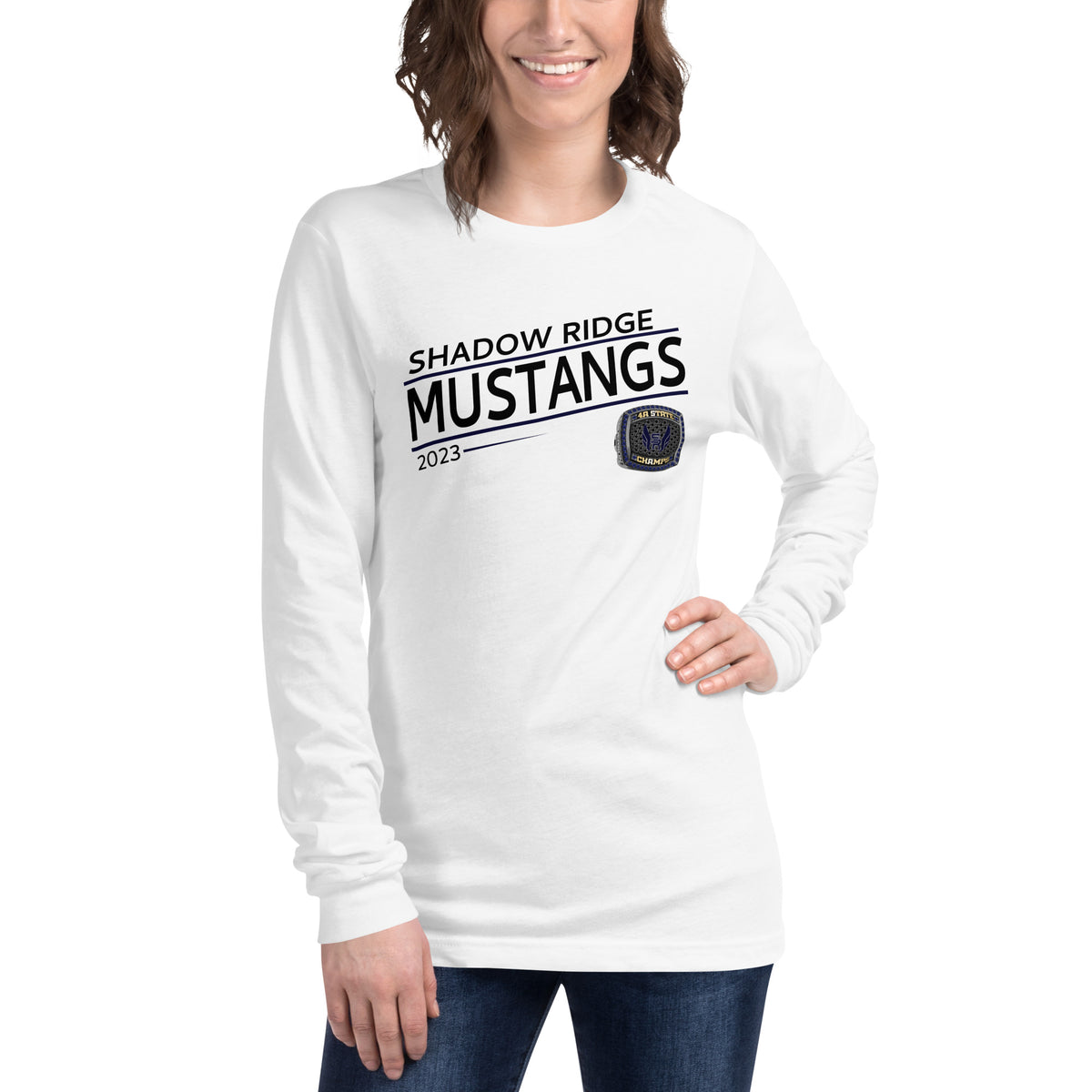 Shadow Ridge High School Track &amp; Field -Coed 2023 Unisex Long Sleeve Tee