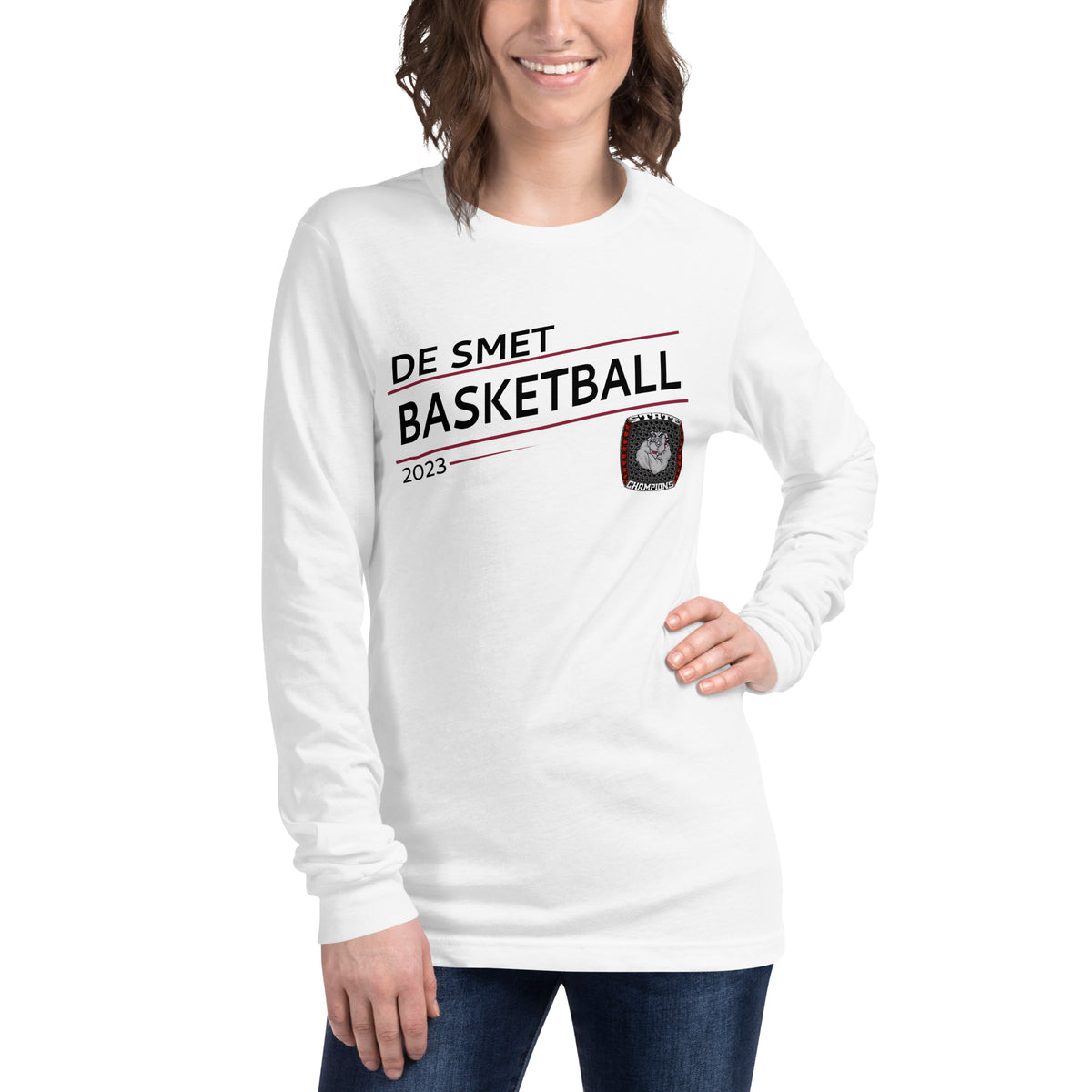 De Smet High School Basketball -Men's 2023 Unisex Long Sleeve Tee