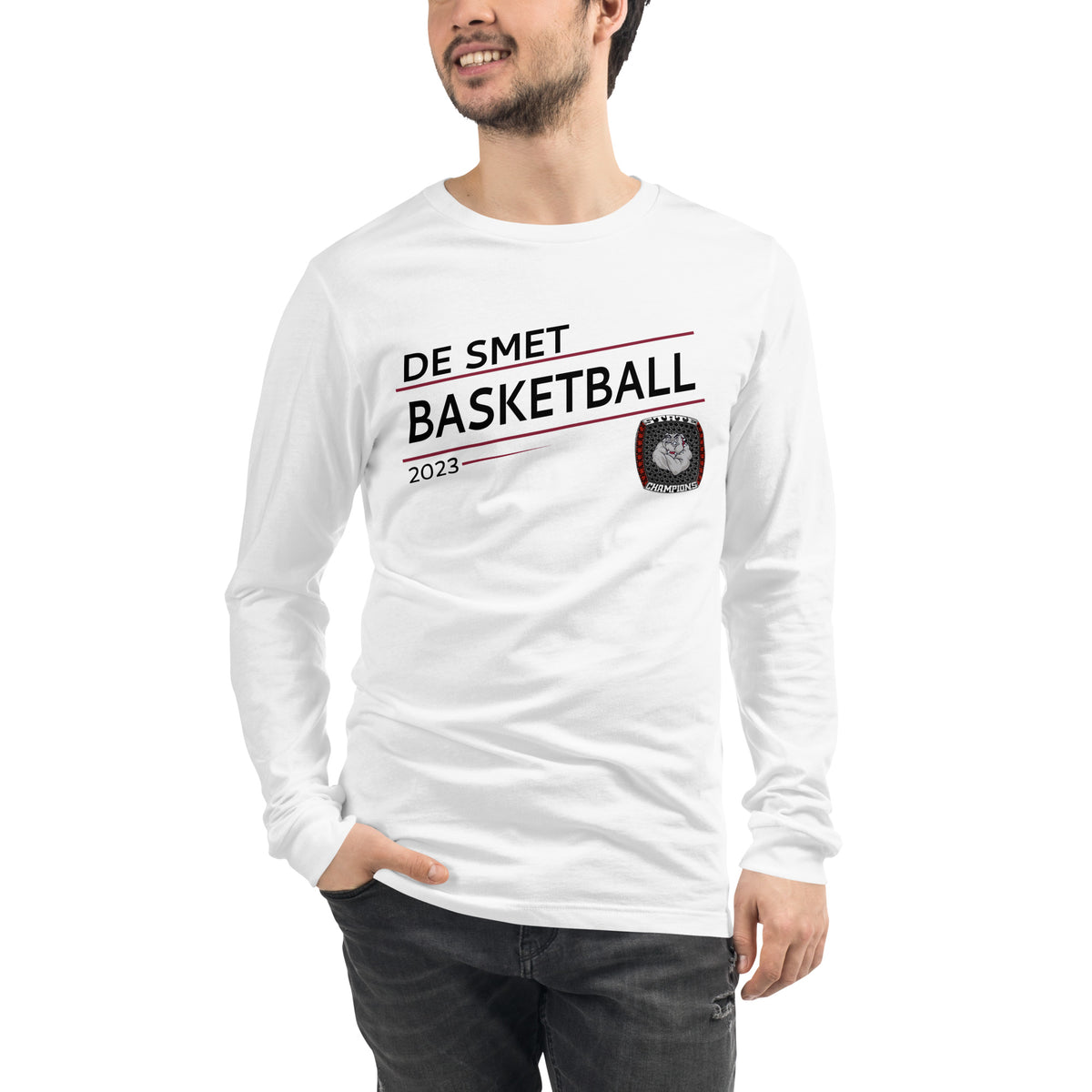 De Smet High School Basketball -Men's 2023 Unisex Long Sleeve Tee