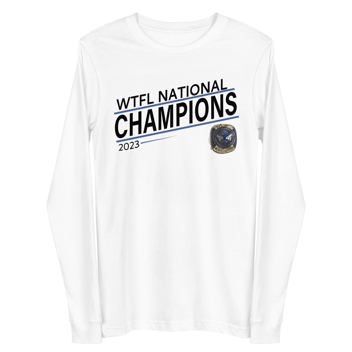 Virginia Lady Blue Devils Football 2023 Unisex Long Sleeve Tee