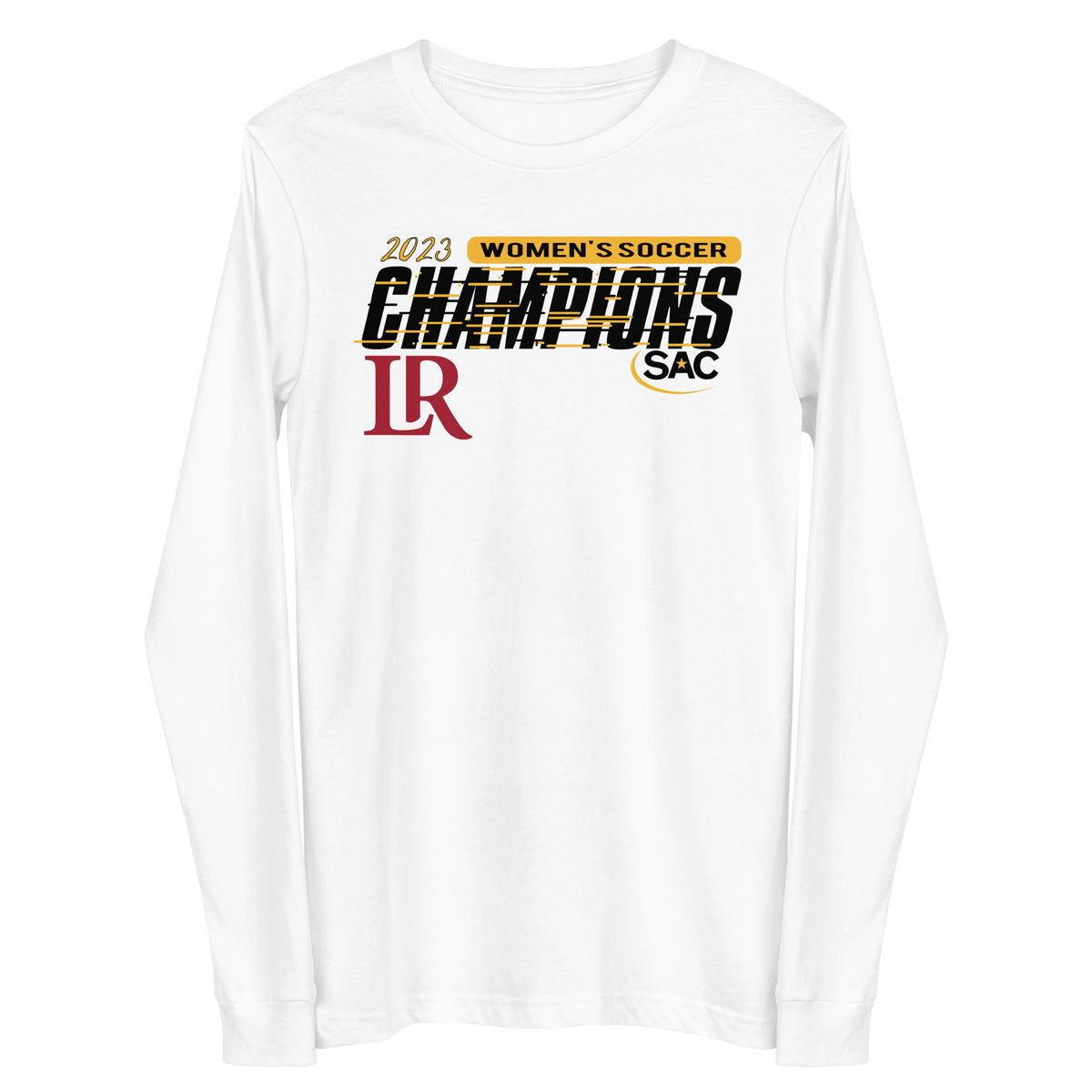 SAC Lenoir-Rhyne Women's Soccer 2023 Unisex Long Sleeve Tee