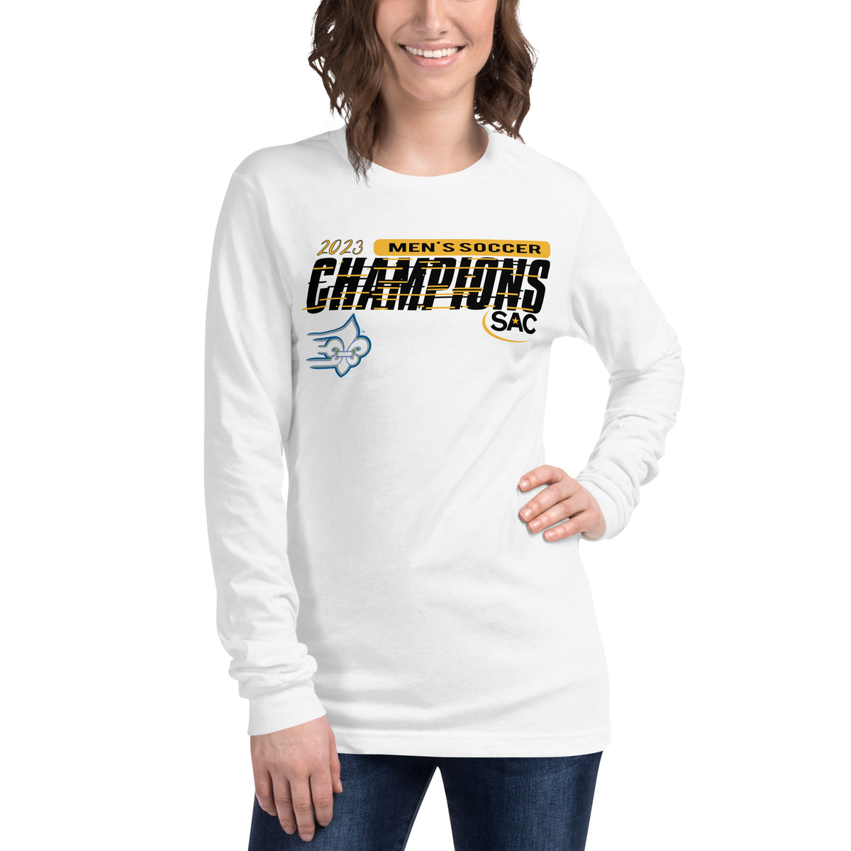 SAC Limestone Men's Soccer 2023 Unisex Long Sleeve Tee