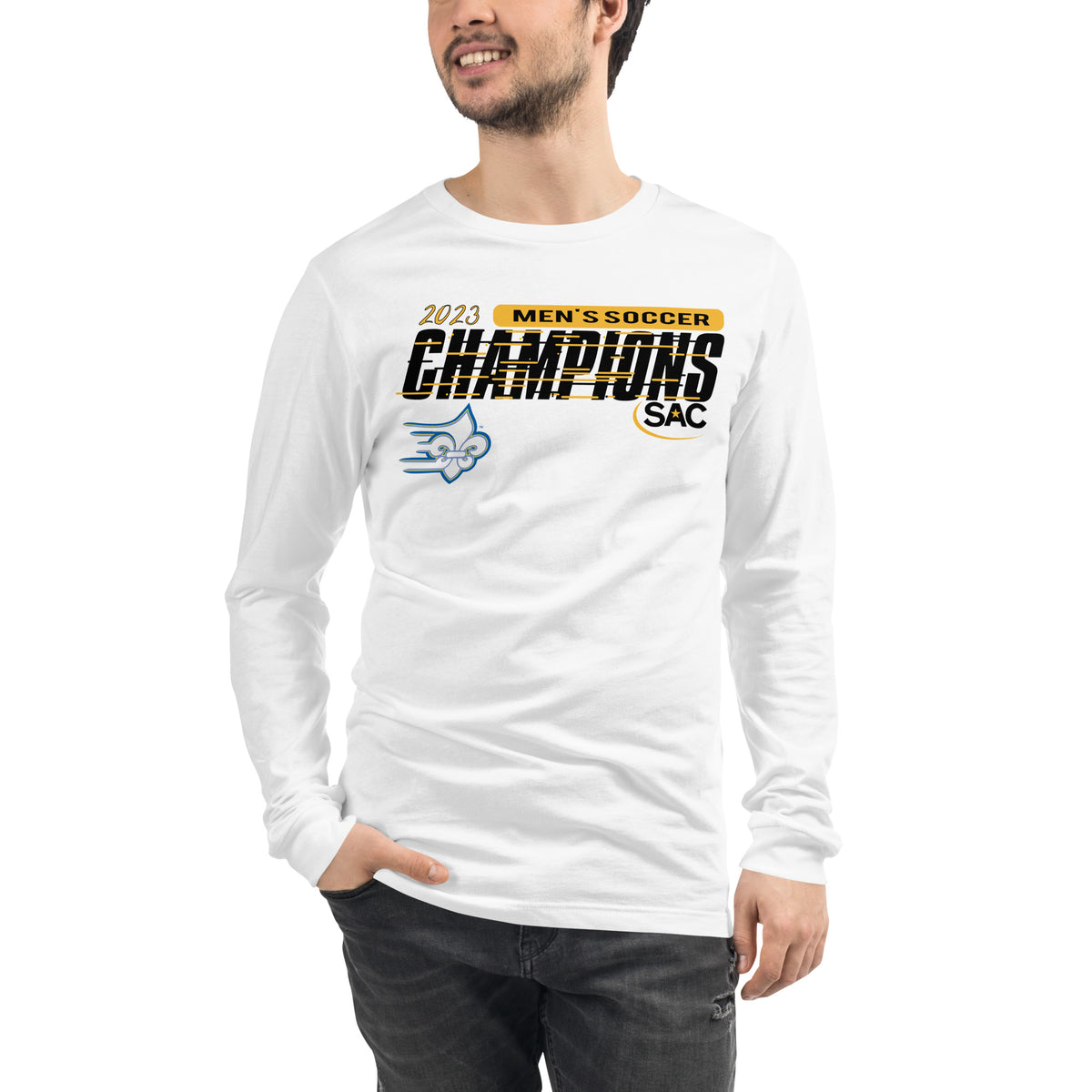 SAC Limestone Men's Soccer 2023 Unisex Long Sleeve Tee